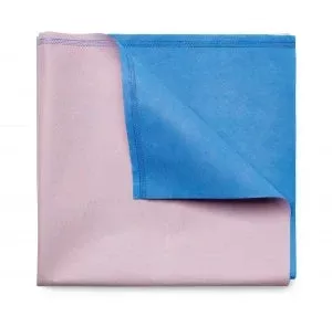 Medline Dual Color Bonded Surgical Instrument Wraps - Two-Tone Bonded Wrap, Super-Heavyweight, 36" x 36" - GEM5136T