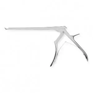 Medline Ebony Ferris-Kerrison Rongeurs - 7" (17.8 cm) Long 40˚ Up Cutting Angle Ebony Ferris-Kerrison Rongeur with 4 mm Bite - MDS2025744